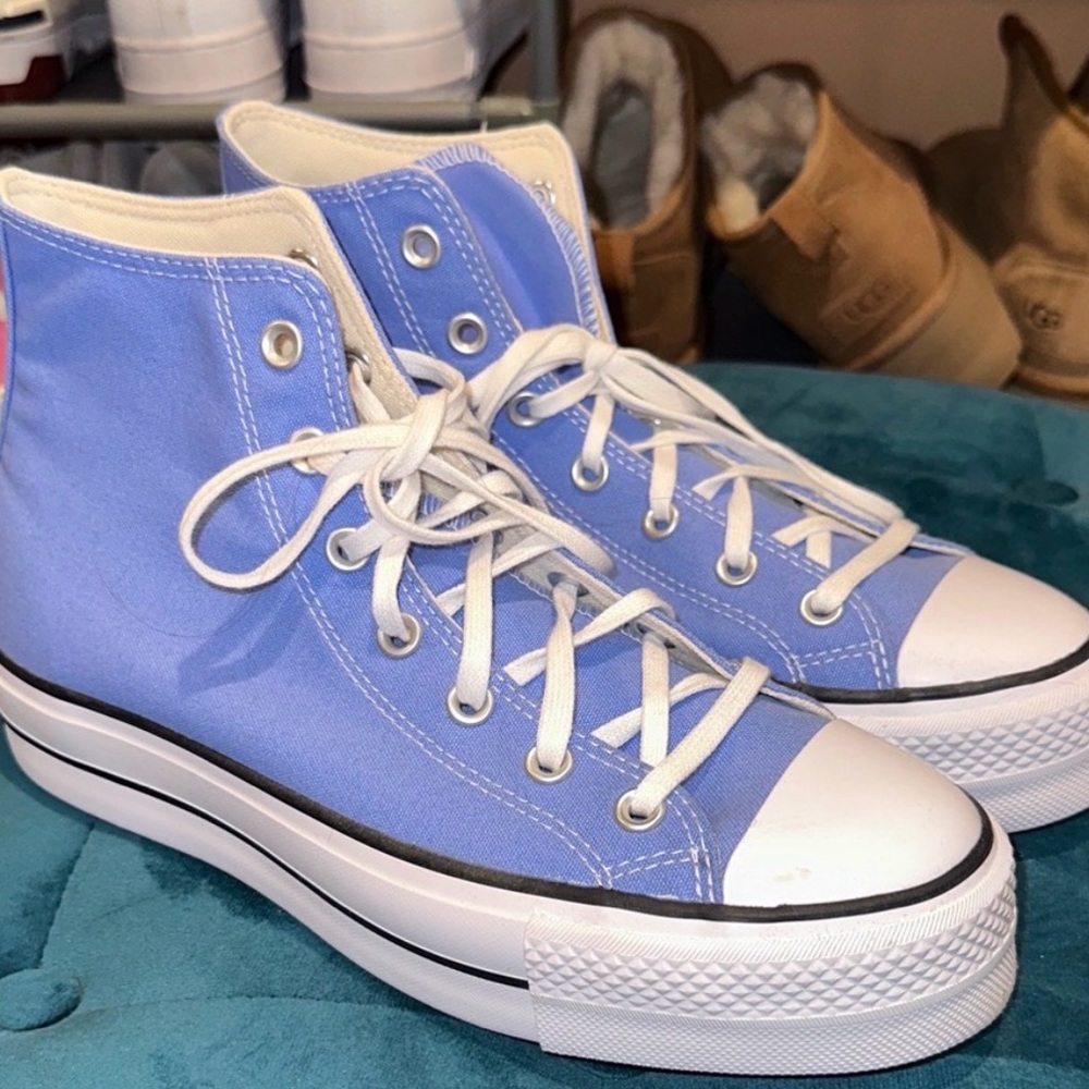 Converse Women's Light Blue High-Tops